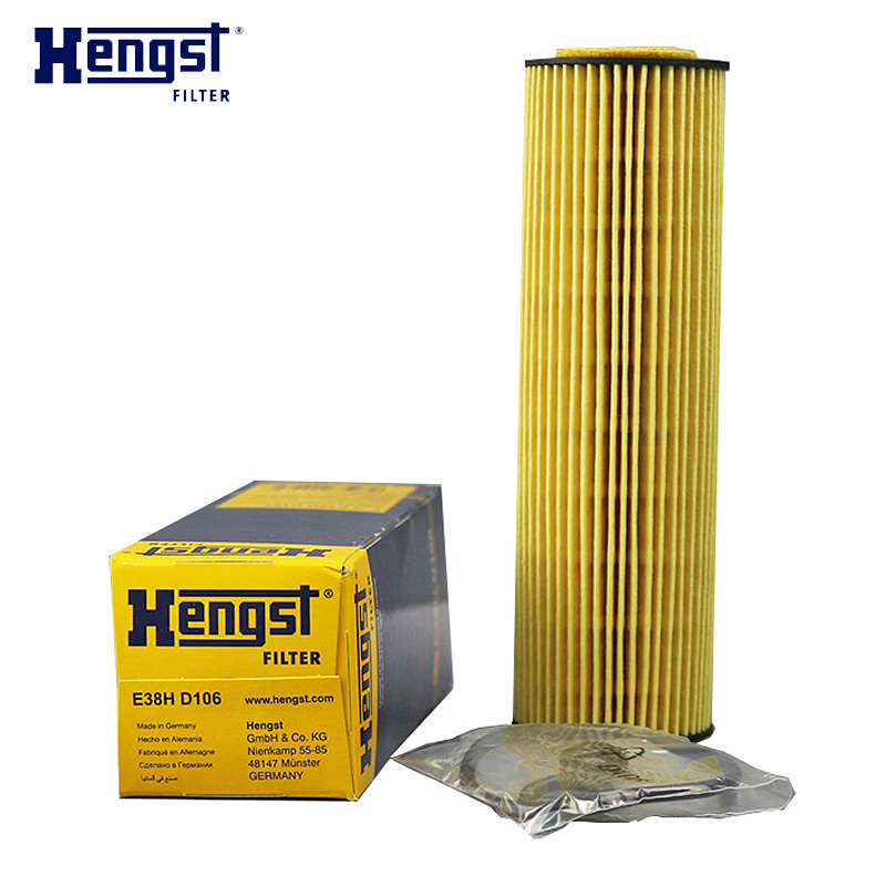 汉格斯特(hengst)机滤纸芯.原配E38HD106适配奔驰C180K/C200K/SLK200