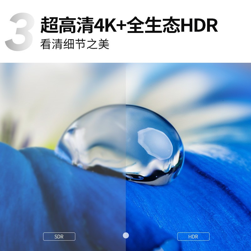 TCL 官方旗舰 55L8 (55英寸) 吋 4K超高清HDR 智能网络WiFi 超薄影视教育资源平板电视 黑色