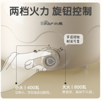 小熊(Bear)电热锅 DRG-C18K2 双层电火锅蒸煮一体煮面煲汤早餐神器学生宿舍寝室小功率电煮锅苏宁自营