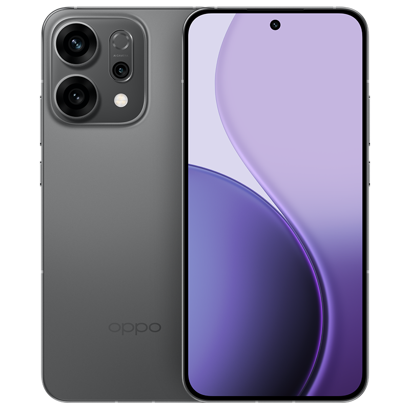 OPPO Reno14 礁石黑 16GB+512GB 高清长焦实况照片 Live图神机 5G智能 学生拍照 AI手机高清大图