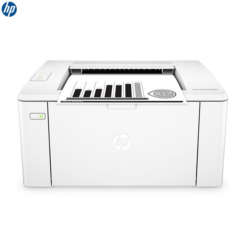 惠普(HP)LaserJet Pro M104w A4黑白激光无线打印机(两年保)高清大图