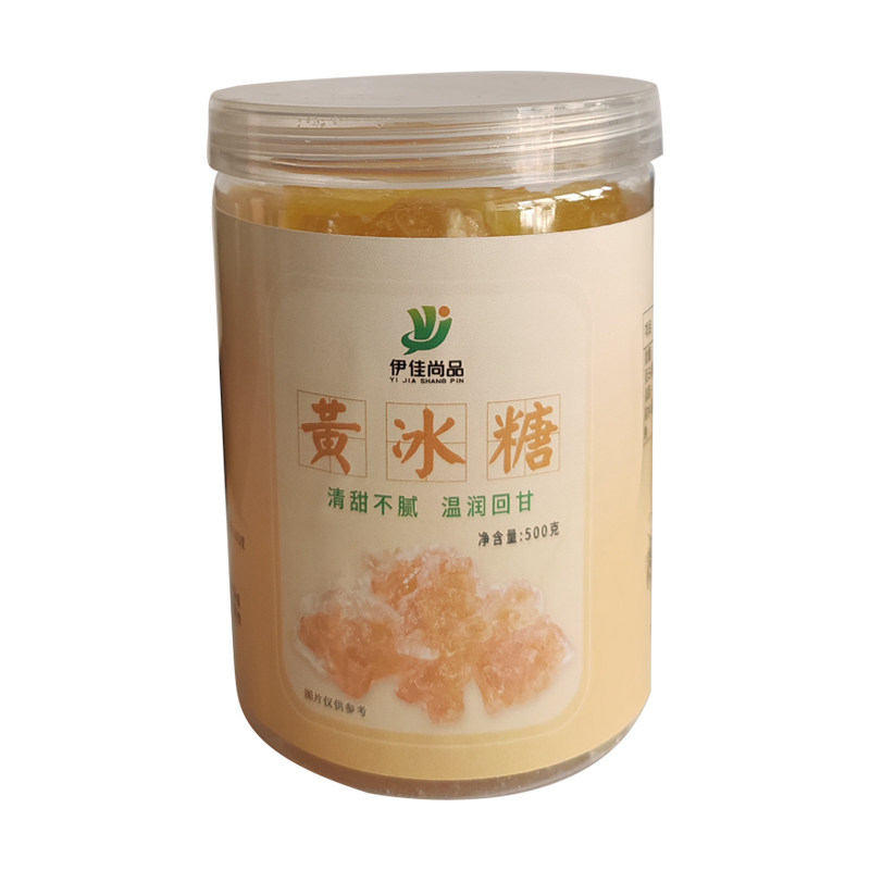 伊佳尚品 黄冰糖 500g/ 罐