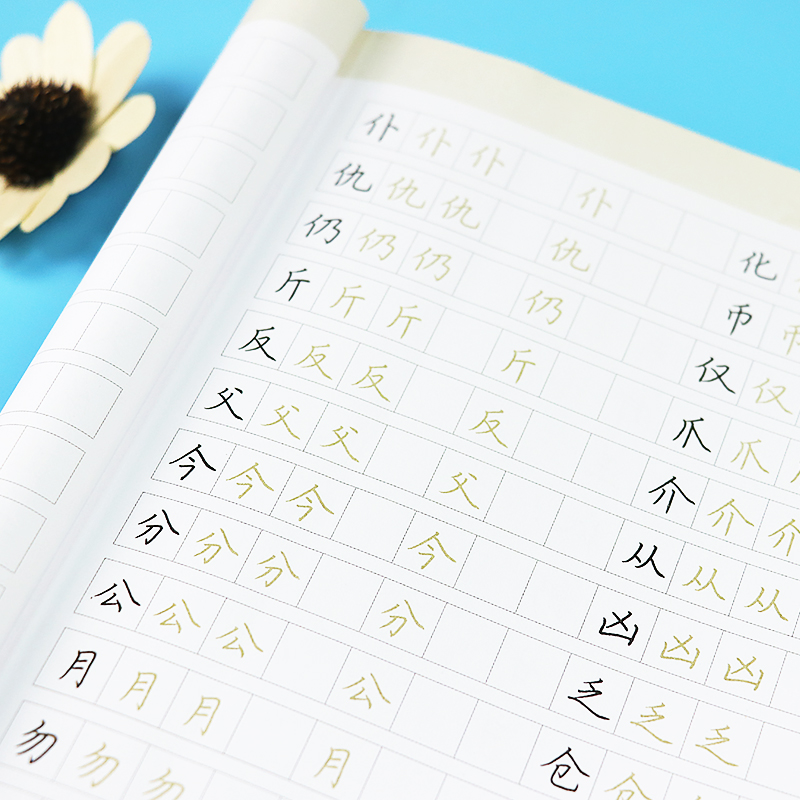 [正版]荆霄鹏实用楷书字帖 硬笔书法钢笔练字字帖高清大图