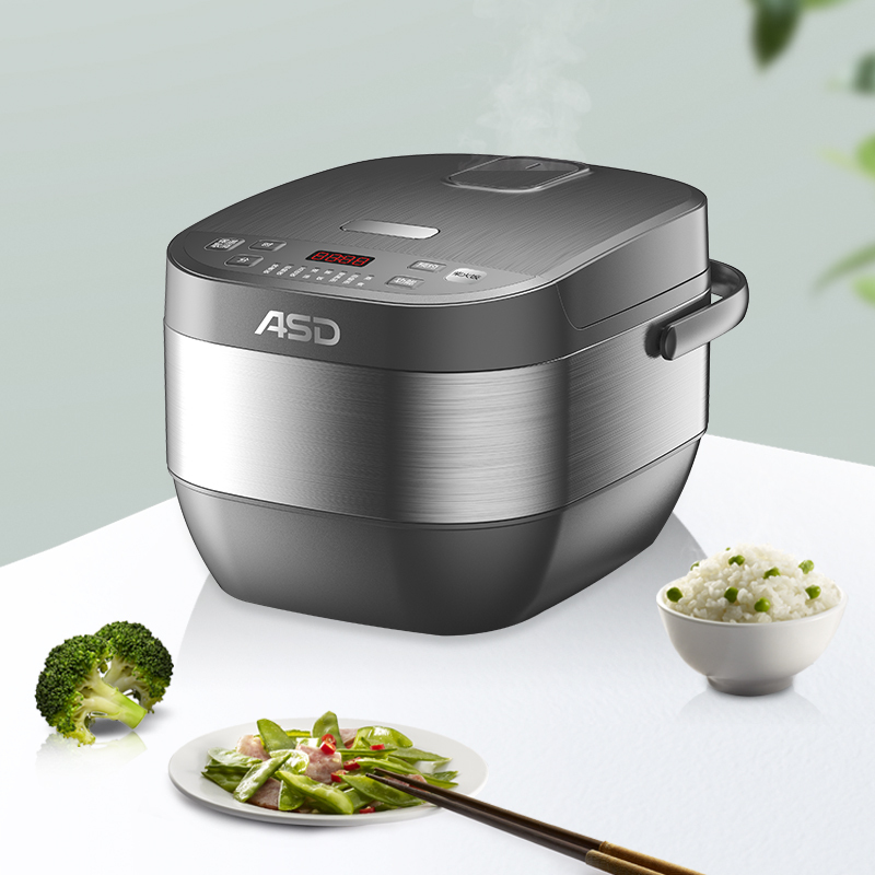 爱仕达asd电饭煲小型家用微电脑5升智能预约保温不粘内胆arf50e575