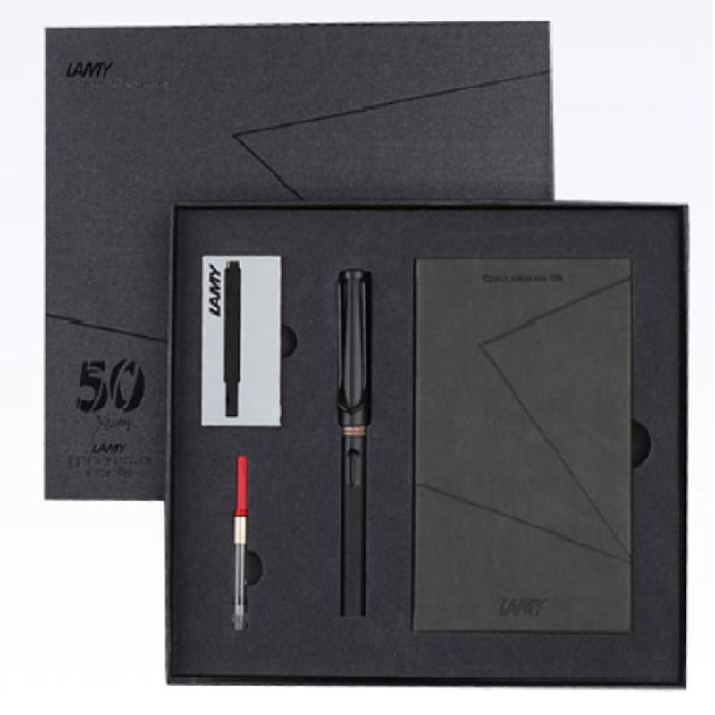 凌美lamylamy50周年笔记本套盒safari狩猎者笔记本钢笔套装单套价视频