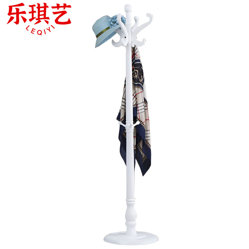 乐琪艺 衣帽架 白色 个高清大图