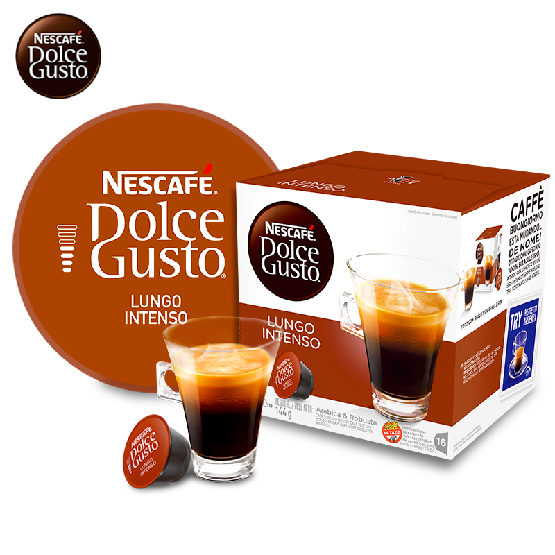 雀巢多趣酷思胶囊咖啡Dolce Gusto 美式浓黑咖啡16粒原装进口