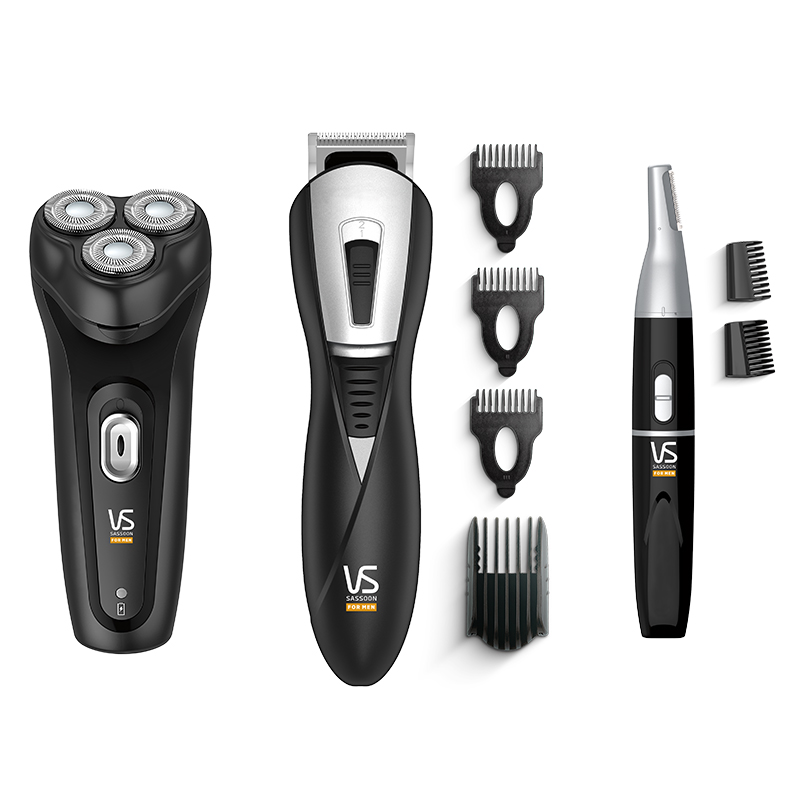 沙宣男士三合一剃须理容套装VSMK20CN高清大图