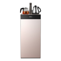 美的(Midea)YR1027S-W立式饮水机家用办公温热型下置式智能童锁茶香茶吧机