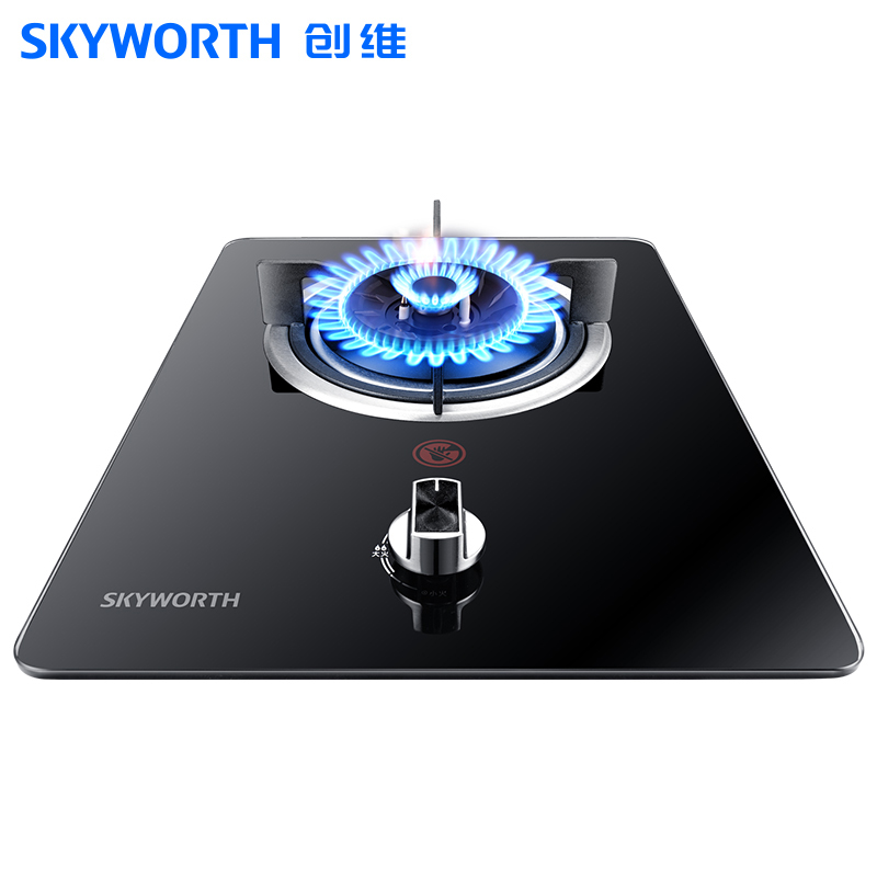 创维(SKYWORTH)燃气灶 煤气灶双灶 嵌入式灶具 家用 钢化玻璃 液化气灶Z1A(20Y)