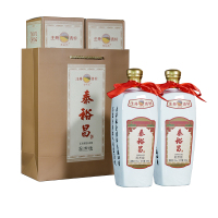 [非物质文化遗产工艺]泰裕昌捌叁版52度白酒整箱6瓶浓香型纯粮食白酒