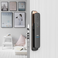 [超级新品苏宁首发]飞利浦(Philips)智能门锁 DDL703K全自动家庭用防盗锁推拉全自动 电子锁 曜石黑