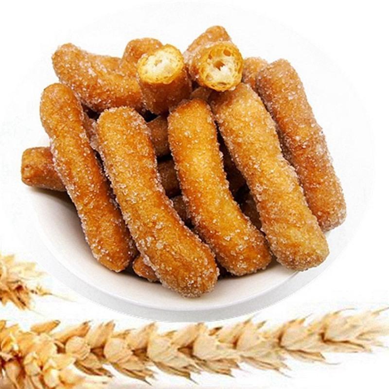 雪花条 京果 江米条 散装糯米条休闲食品传统零食麻花小葫芦饼干 椒盐味燕麦酥 2斤