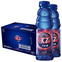 脉动(Mizone)炽能量运动饮料蜜桃橙子味500ml *15瓶 整箱