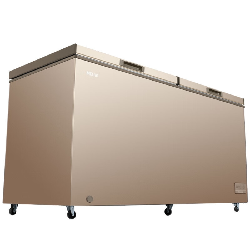 美菱bcbd536dte卧式冷柜536l二级效能商用大冷柜冷藏冷冻单温转换柜