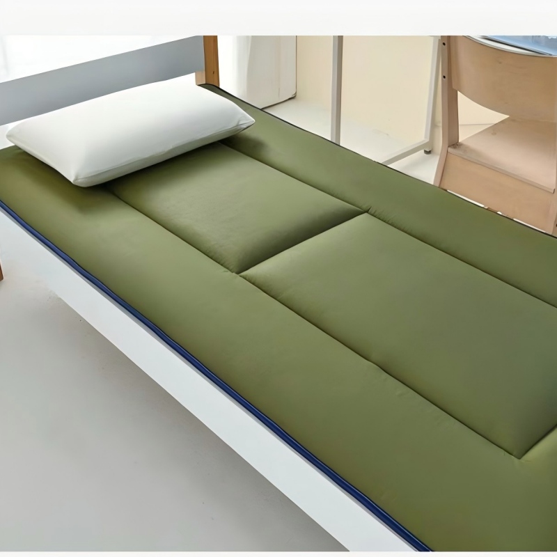 安居先森an2402317宿舍标准无绗缝床垫5斤军绿色高清大图