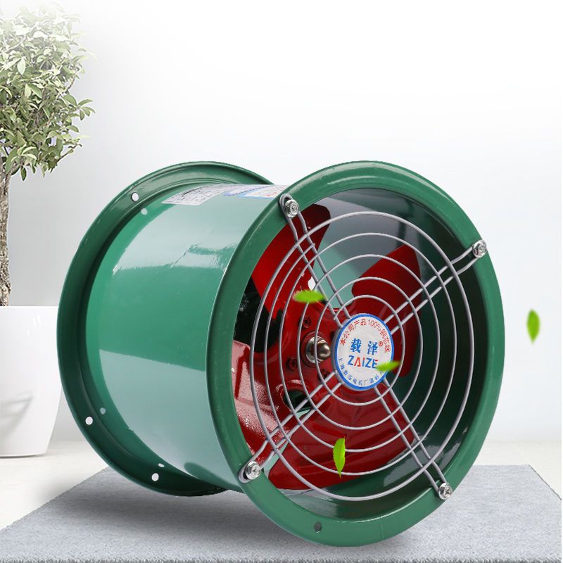 通风机工业排风扇圆筒风机圆形排气扇|高速2800转每分 10寸强力风机