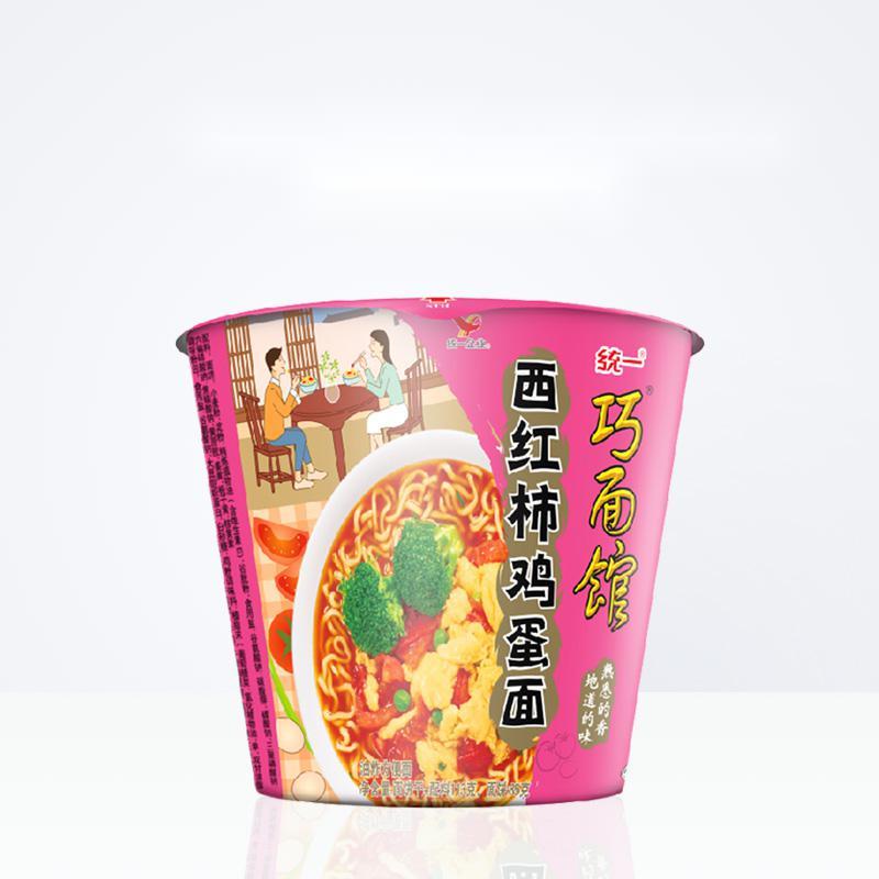 统一巧面馆 西红柿鸡蛋面 113g*12(单位:箱)