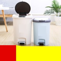 脚踩垃圾桶家用客厅卧室有盖厨房带盖卫生间创意脚踏式垃圾筒简约清洁用品清洁工具