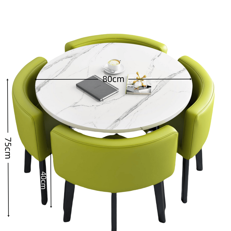 鑫木樽休闲桌椅一桌四椅套高清大图