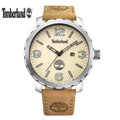 Timberland/添柏岚正品手表时尚潮流简约男表50mm大表盘皮带表TBL.14399