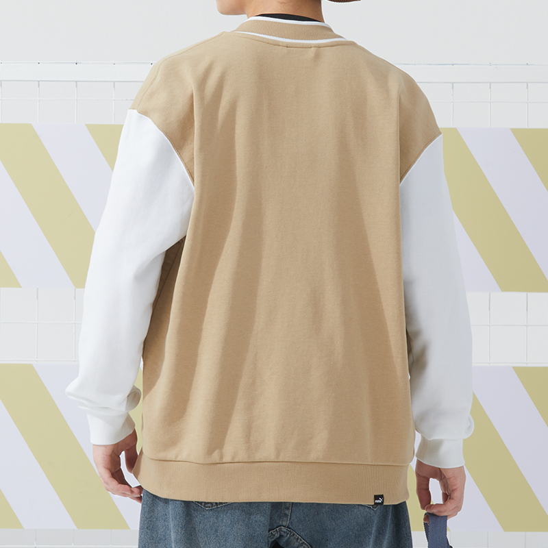 彪马（PUMA）新款男装时尚休闲上衣运动防风夹克外套681267-83 ZP高清大图