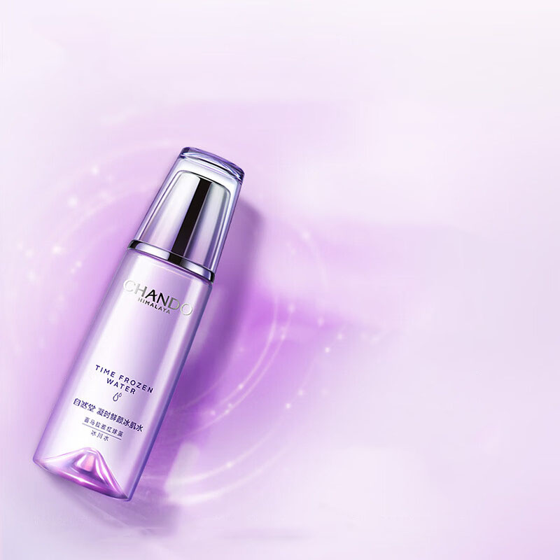 自然堂(CHANDO) 凝时鲜颜肌活冰肌水160mL 滋润型高清大图
