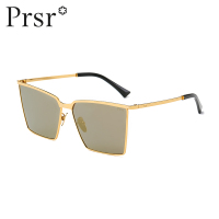 [帕莎]偏光太阳镜墨镜圆脸长脸大框时尚潮男士蛤蟆眼镜