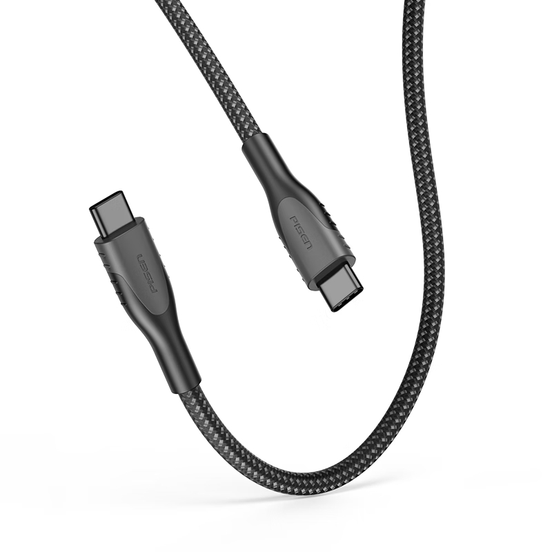 品胜(PISEN)全功能Type-c数据线兼容雷电4 USB-C充电线10G传输PD60W快充4K投屏适用苹果15/16