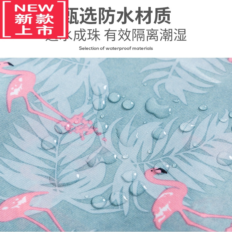 可莉允浴室挂衣袋卫生间洗澡防水袋衣服袋放干净衣服器悬挂式收纳挂袋
