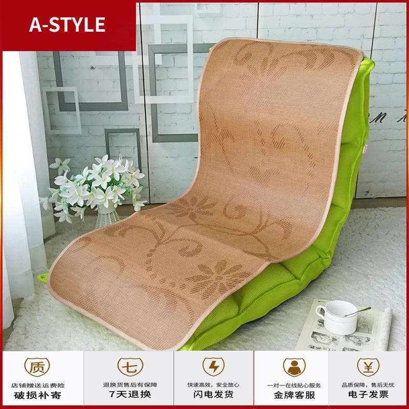 苏宁放心购懒人沙发榻榻米单人小沙发日式折叠沙发床上椅宿舍阳台午休躺椅子A-STYLE家具图片