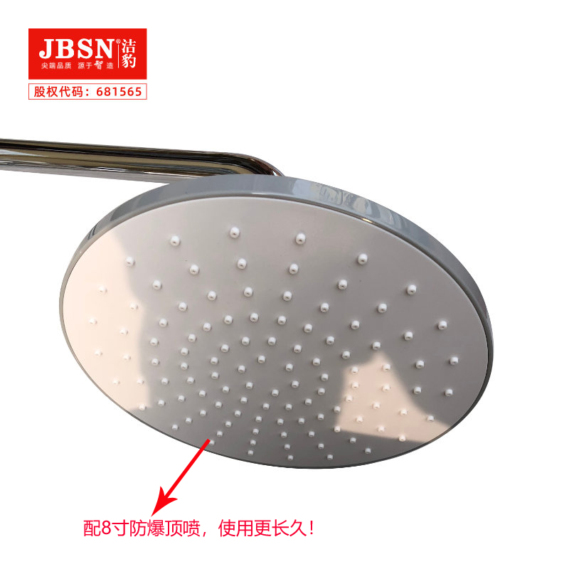 全铜两档淋浴花洒高清大图