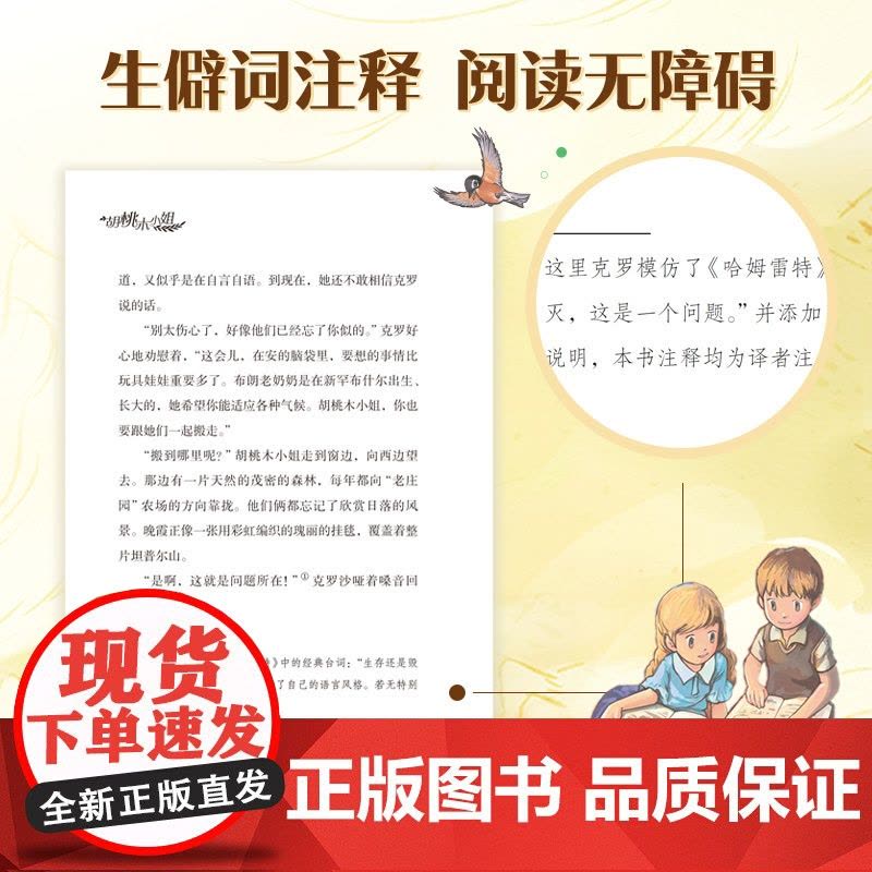 国际儿童文学经典系列全套6册 小学生三四五六年级课外阅读书纽伯瑞儿童文学金奖小说友情成长励志校园读物世界经典童话故事书正图片