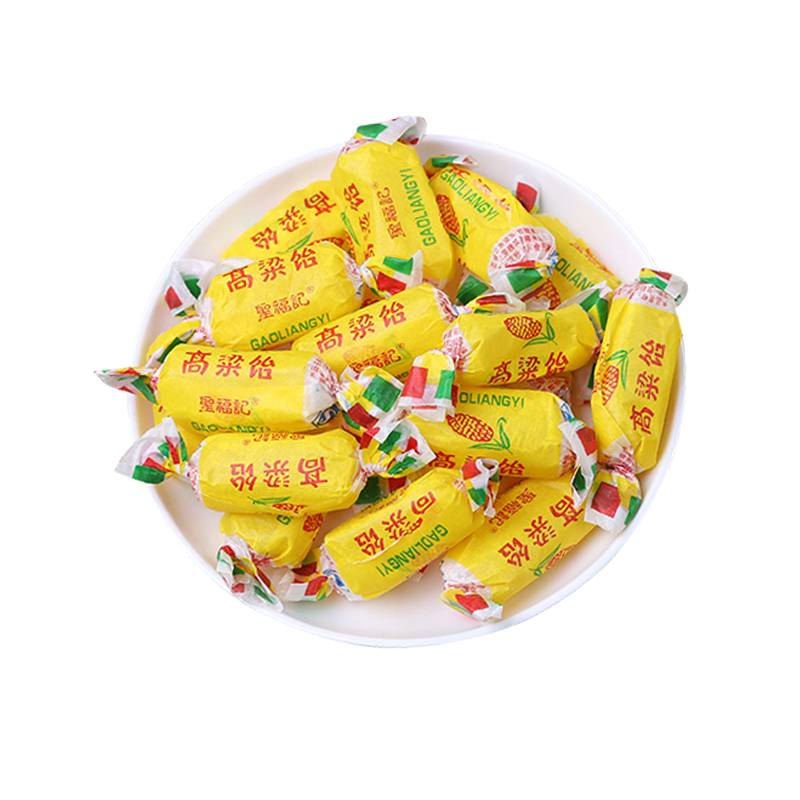 高粱饴软糖圣福记500g山东特产传统美味软糖零食糖果正宗怀旧零食饴糖