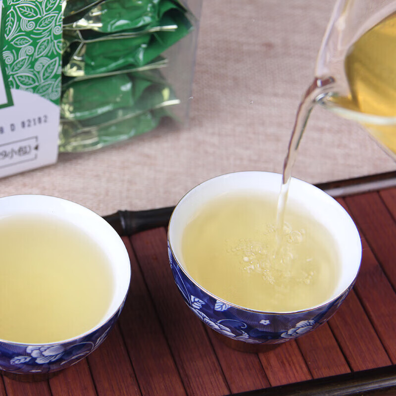 忆江南 茶叶特产绿茶散装春茶炒青绿茶嫩芽 200g一级绿茶塑盒高清大图