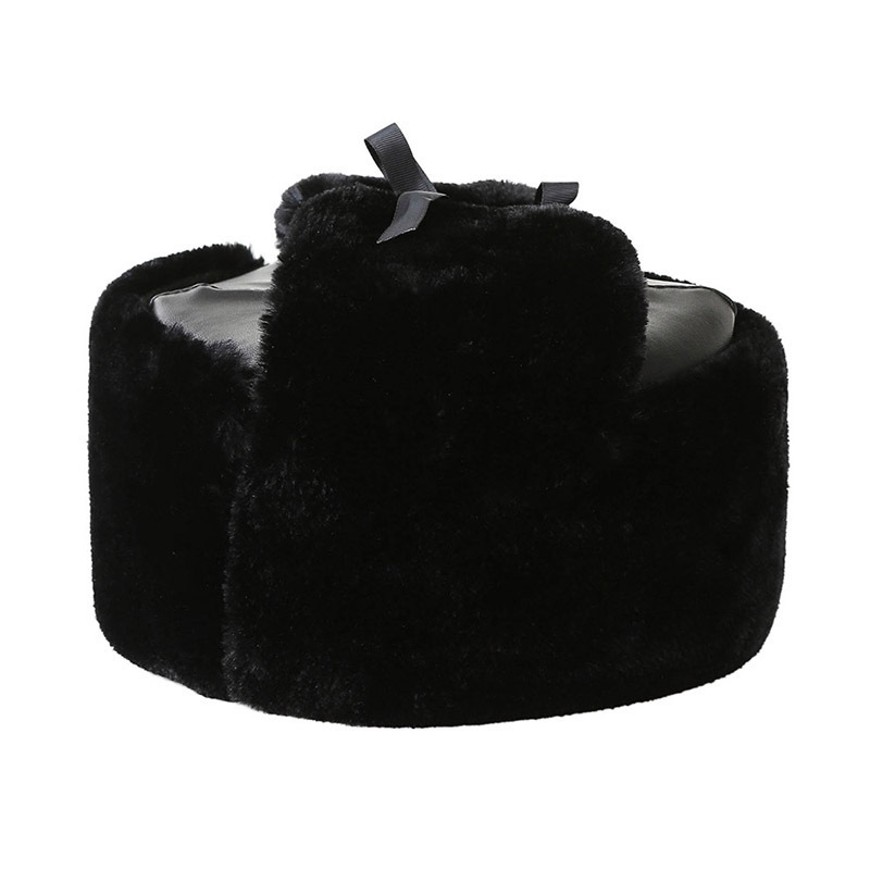 围盛 防寒帽 黑色 顶高清大图