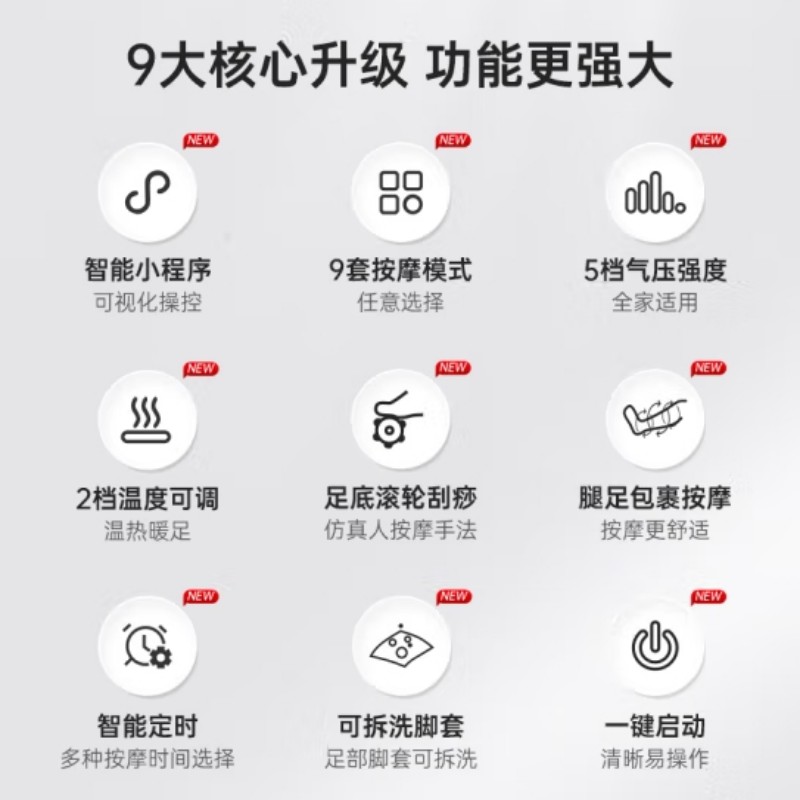 迪斯 足疗美腿仪 DE-F16pro高清大图