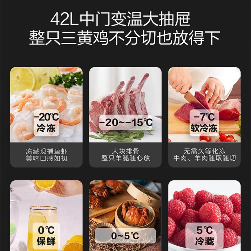 海尔(Haier)法式多门冰箱 421升容量 风冷无霜 一级能效 干湿分储 变频 嵌入式冰箱 BCD-421WFCQ高清大图