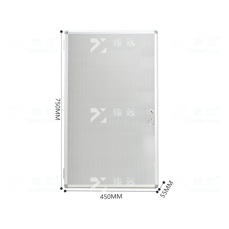 臻远 铝合金钥匙箱壁挂钥匙柜钥匙管理箱 140位高清大图