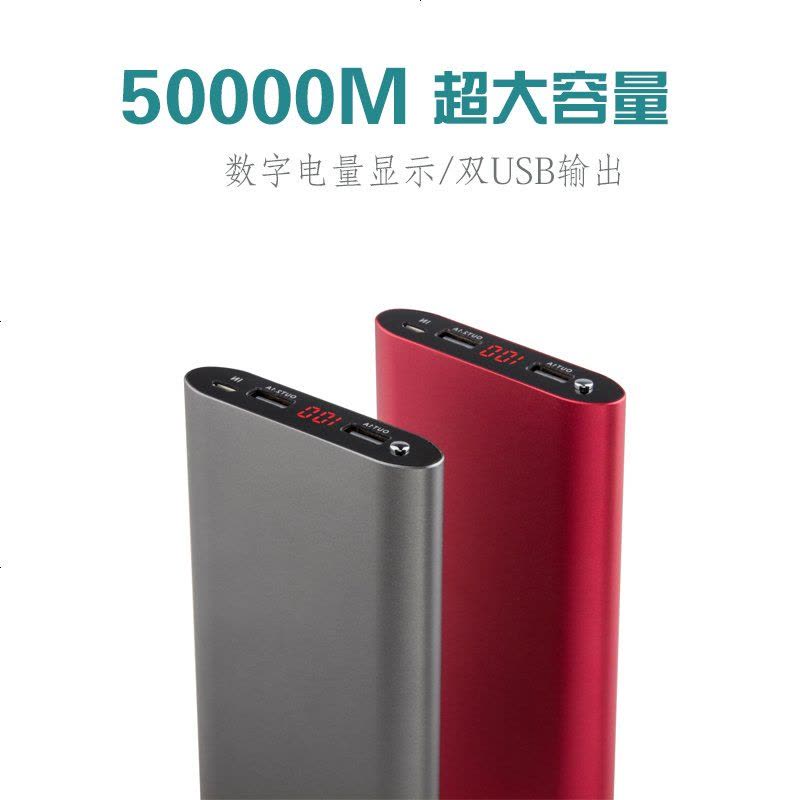 充电宝大容量移动电源苹果vivo华为oppo手机通用图片