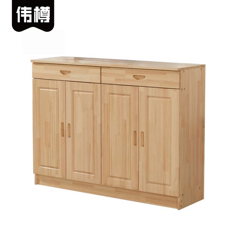 伟樽木质鞋柜1400*350*900mm个高清大图