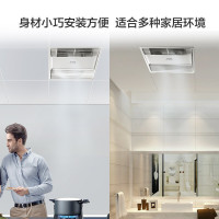 奥普凉霸 W13 厨房凉霸 卫生间集成吊顶嵌入吹风扇 10cm薄箱体 适配集成吊顶安装 凉爽排气 大风量