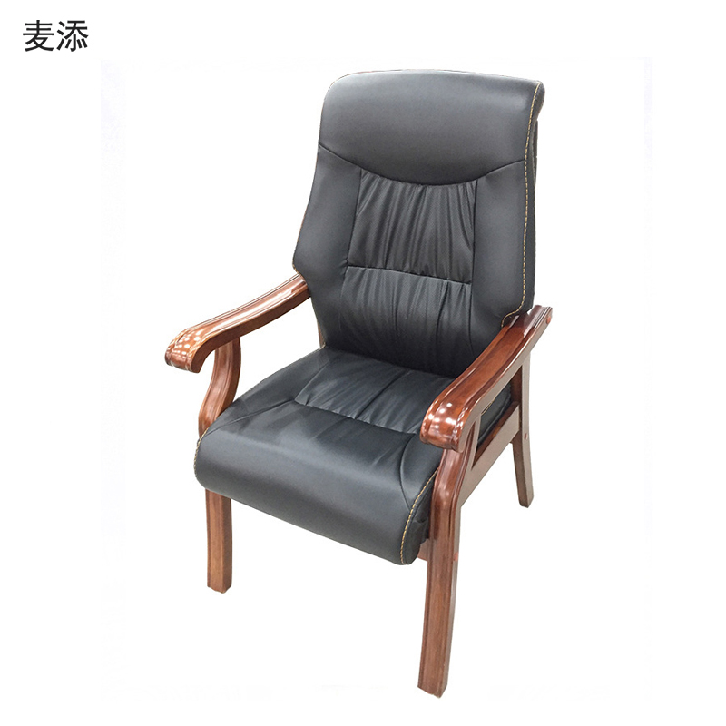 麦添 实木会议椅 MY085 把高清大图