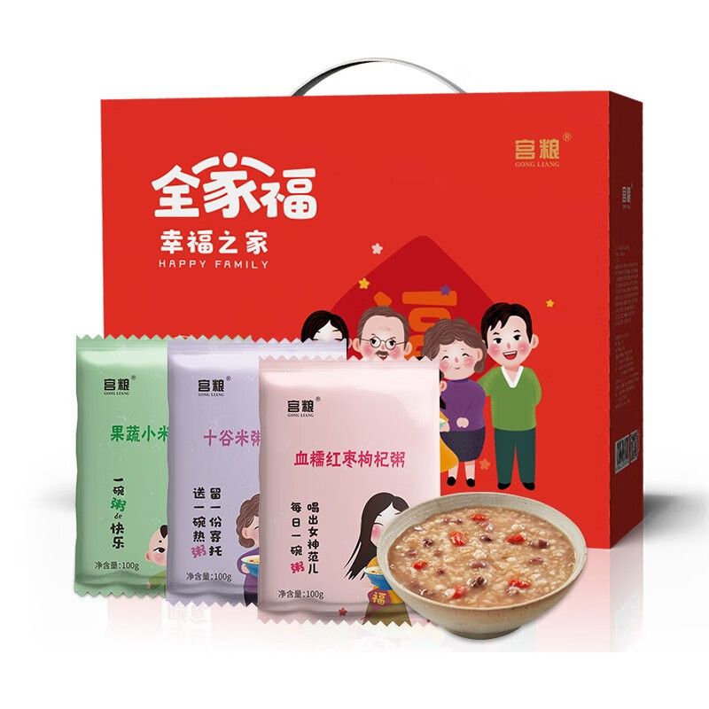 宫粮 膳食营养粥—韵味宫粮3kg 盒