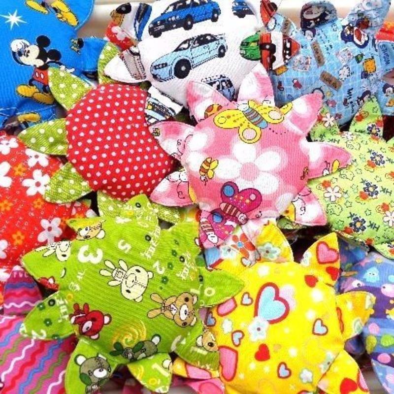 儿童布艺飞盘儿童软飞盘飞碟沙包玩具幼儿园飞盘玩具随机小号飞盘不送