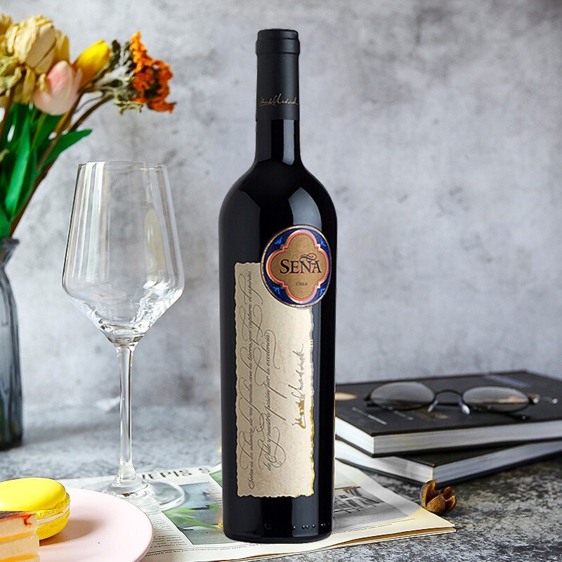 中粮名庄荟智利十八罗汉赛妮娅酒庄干红葡萄酒正牌2016年750ml1支js98