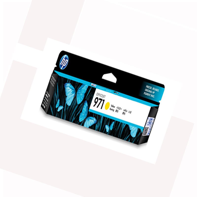 惠普(HP) 971 黄色墨盒 适于x451dw/551dw打印机(QH)