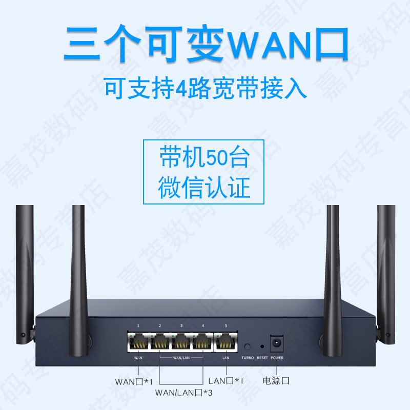 迅捷(FAST)FER1200 1200M 11AC双频企业级无线路由器 wifi覆盖(单位:台)