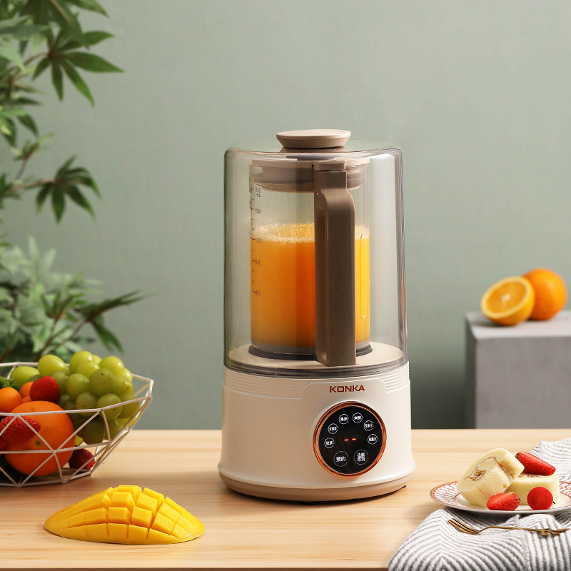 康佳konka破壁豆浆机家用多功能辅食轻音破壁机kpbj6023m