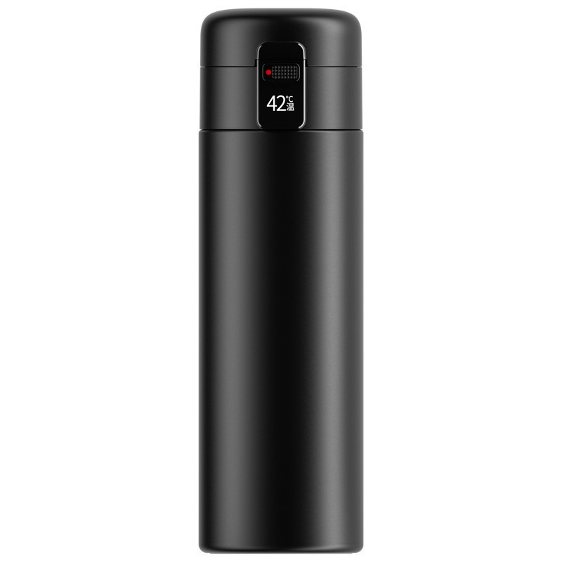 华为智选/HUAWEI HiLink 哈尔斯 智能保温杯450ML 茶水分离水杯子316不锈钢茶杯 黑色